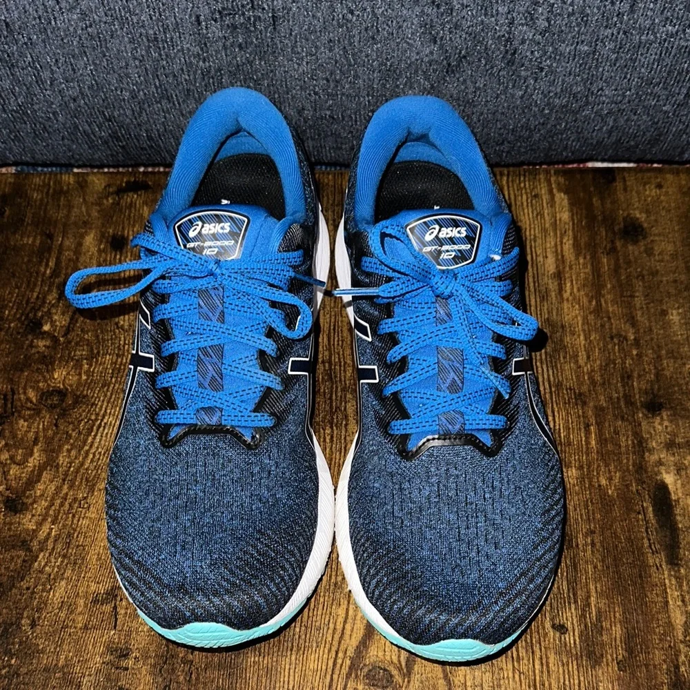 ASICS GT-2000 10 Running Shoes - Lake Drive Blue/White - Men 10.5